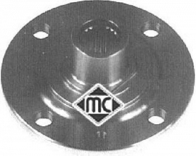 METALCAUCHO 90067 -  Ступица колеса