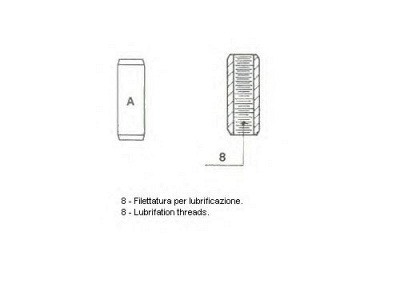 METELLI 012078 -  Направляющая втулка клапана