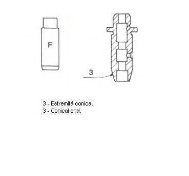 METELLI 012333 -  Направляющая втулка клапана
