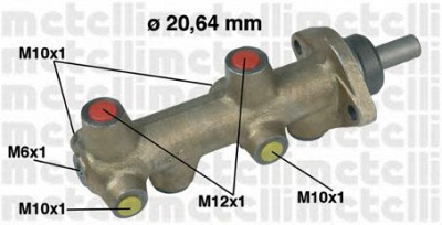 METELLI 050043 -  Главный тормозной цилиндр