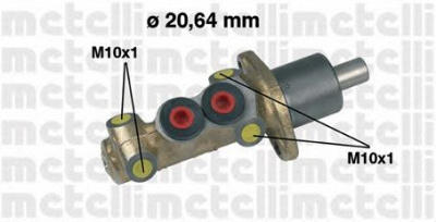 METELLI 050059 -  Главный тормозной цилиндр