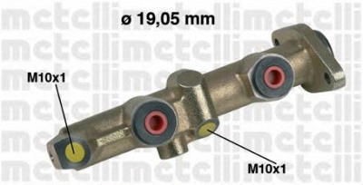 METELLI 050076 -  Главный тормозной цилиндр