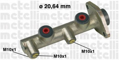 METELLI 050112 -  Главный тормозной цилиндр