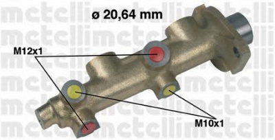 METELLI 050116 -  Главный тормозной цилиндр