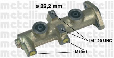 METELLI 050132 -  Главный тормозной цилиндр