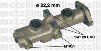 METELLI 050161 -  Главный тормозной цилиндр
