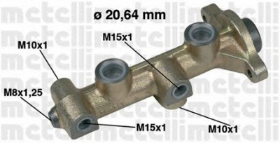 METELLI 050178 -  Главный тормозной цилиндр