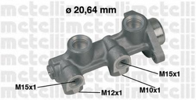 METELLI 050181 -  Главный тормозной цилиндр