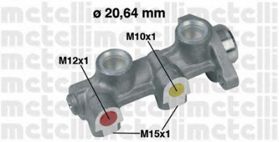 METELLI 050184 -  Главный тормозной цилиндр