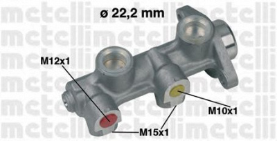 METELLI 050189 -  Главный тормозной цилиндр