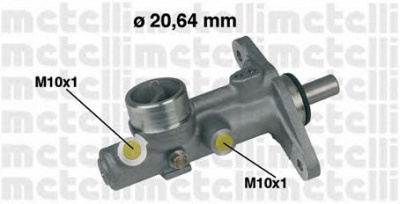 METELLI 050210 -  Главный тормозной цилиндр