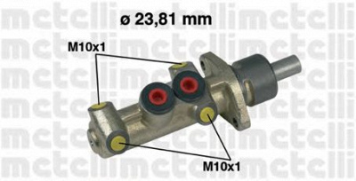 METELLI 050222 -  Главный тормозной цилиндр
