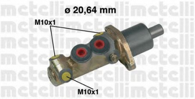 METELLI 050225 -  Главный тормозной цилиндр