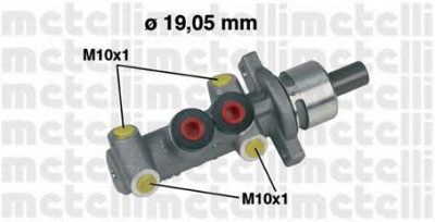 METELLI 050266 -  Главный тормозной цилиндр