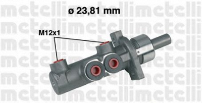 METELLI 050280 -  Главный тормозной цилиндр