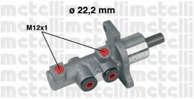 METELLI 050293 -  Главный тормозной цилиндр