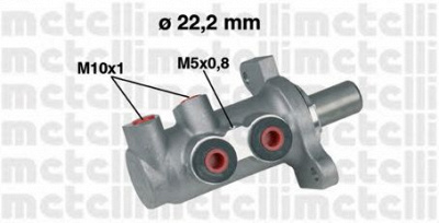 METELLI 050294 -  Главный тормозной цилиндр