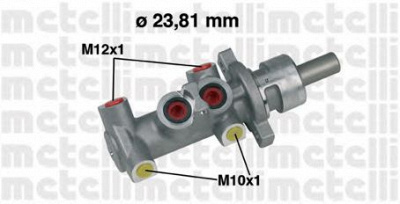 METELLI 050301 -  Главный тормозной цилиндр