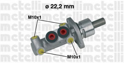 METELLI 050302 -  Главный тормозной цилиндр