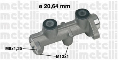 METELLI 050307 -  Главный тормозной цилиндр