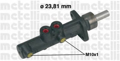 METELLI 050308 -  Главный тормозной цилиндр