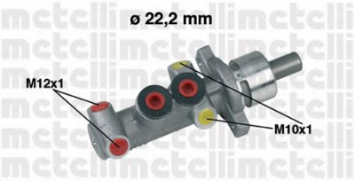 METELLI 050310 -  Главный тормозной цилиндр