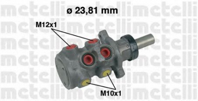 METELLI 050312 -  Главный тормозной цилиндр