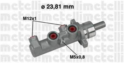 METELLI 050317 -  Главный тормозной цилиндр
