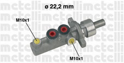METELLI 050348 -  Главный тормозной цилиндр