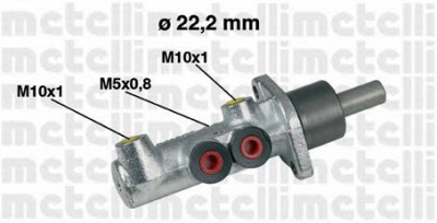 METELLI 050354 -  Главный тормозной цилиндр