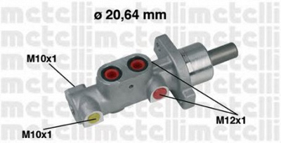 METELLI 050357 -  Главный тормозной цилиндр