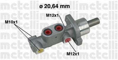 METELLI 050363 -  Главный тормозной цилиндр