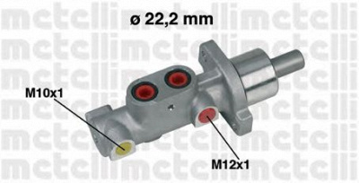 METELLI 050365 -  Главный тормозной цилиндр