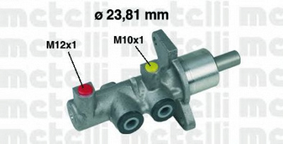 METELLI 050379 -  Главный тормозной цилиндр