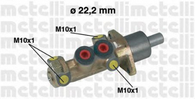 METELLI 050387 -  Главный тормозной цилиндр