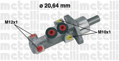 METELLI 050388 -  Главный тормозной цилиндр