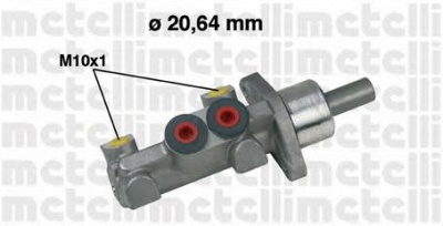 METELLI 050391 -  Главный тормозной цилиндр