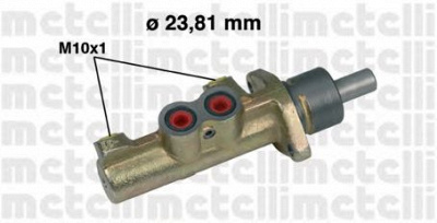 METELLI 050411 -  Главный тормозной цилиндр