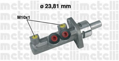 METELLI 050412 -  Главный тормозной цилиндр