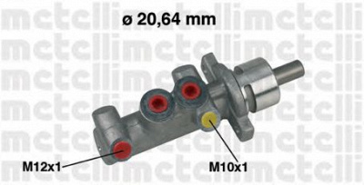 METELLI 050416 -  Главный тормозной цилиндр