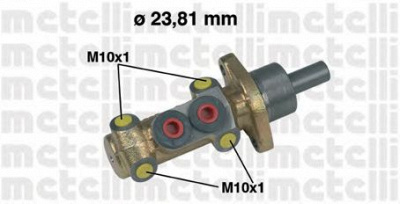 METELLI 050418 -  Главный тормозной цилиндр