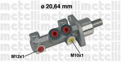 METELLI 050420 -  Главный тормозной цилиндр