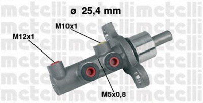 METELLI 050438 -  Главный тормозной цилиндр