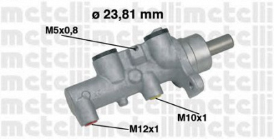 METELLI 050462 -  Главный тормозной цилиндр