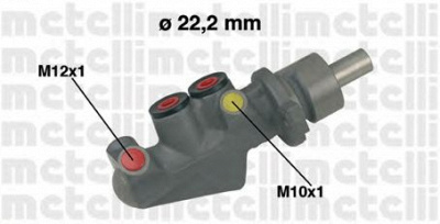 METELLI 050478 -  Главный тормозной цилиндр