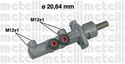 METELLI 050493 -  Главный тормозной цилиндр