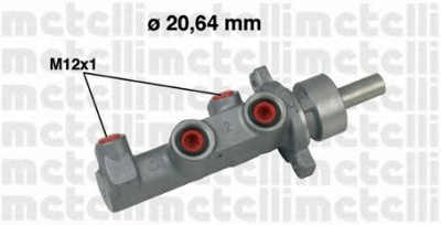 METELLI 050524 -  Главный тормозной цилиндр