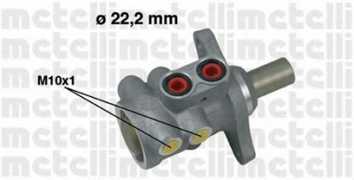 METELLI 050532 -  Главный тормозной цилиндр