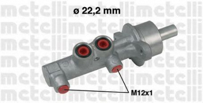 METELLI 050540 -  Главный тормозной цилиндр