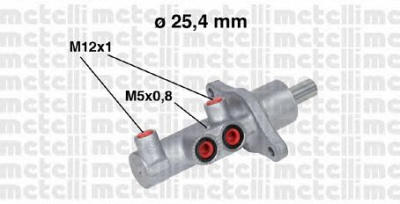 METELLI 050543 -  Главный тормозной цилиндр